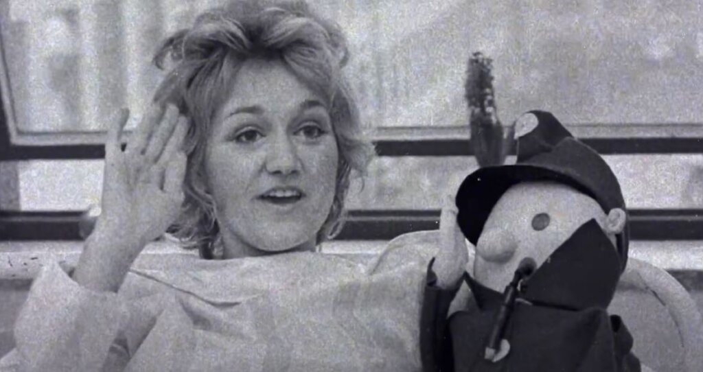 Crno bijela fotografija Vesne Vulović