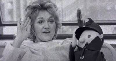 Crno bijela fotografija Vesne Vulović