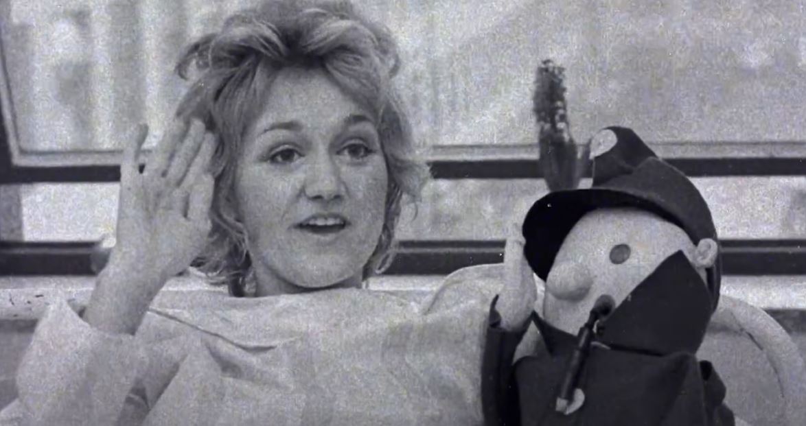 Crno bijela fotografija Vesne Vulović