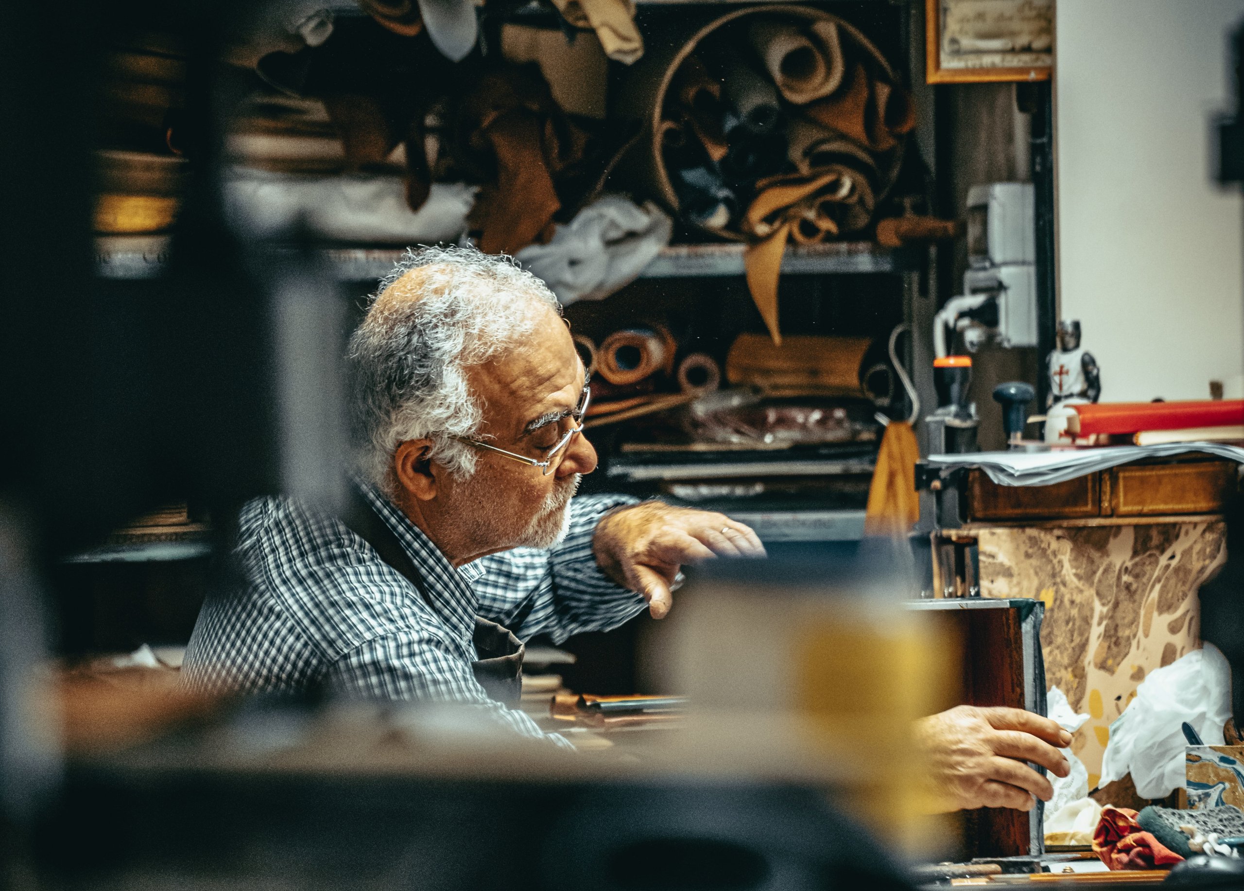 Umirovljenik radi u svojem obrtu