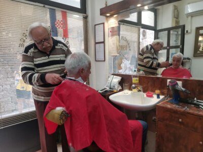 Najstariju splitsku brijačnica 'Zvonko' vodi Ivan Bošnjak | Foto: Mirovina.hr