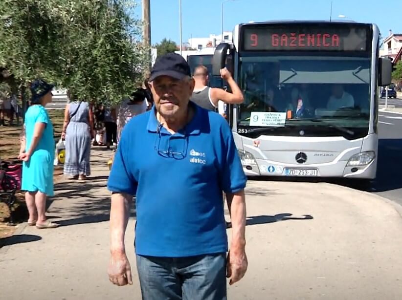 Sve više zadarskih umirovljenika gubi pravo na javni prijevoz Snimak zaslona/HRT
