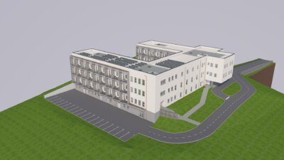 3D prikaz Centra za starije i nemoćne u Našicama