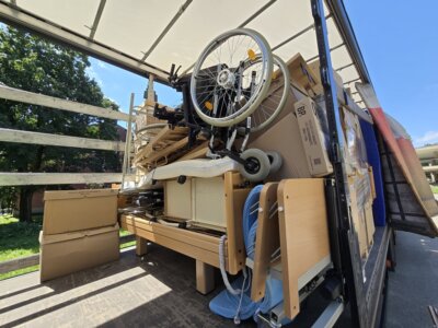 Medicinska oprema u kamionu