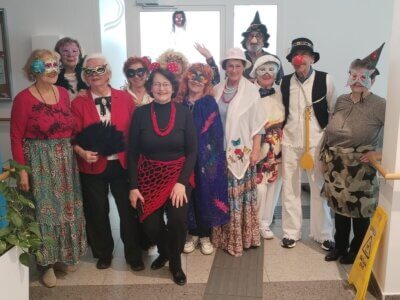 Korisnici Doma za starije Dubrava proslavili fašnik | Foto: Facebook