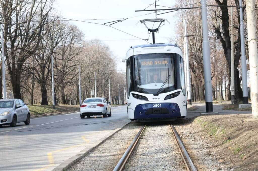 Novi tramvaj u Osijeku