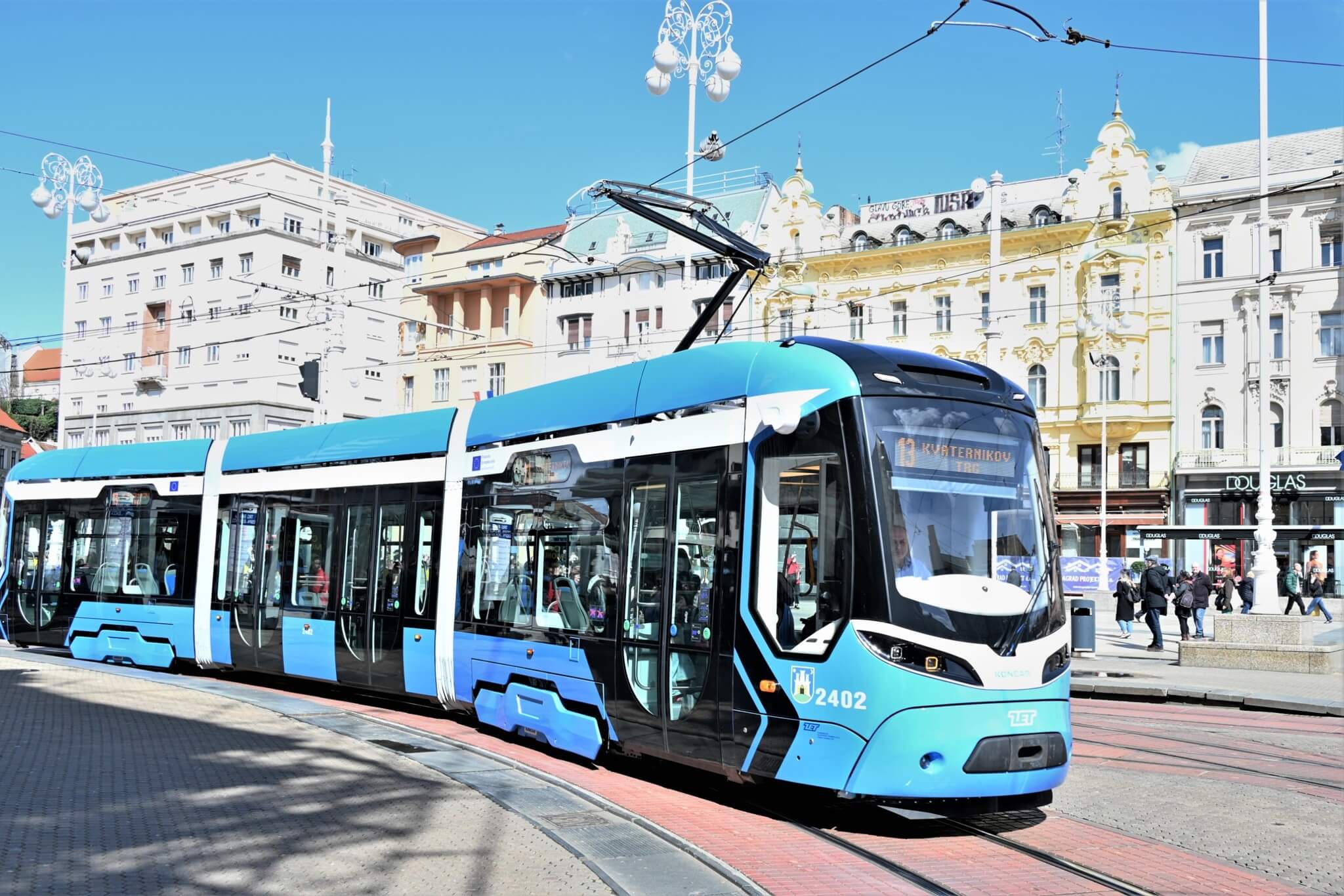 Novi niskopodni tramvaj u Zagrebu