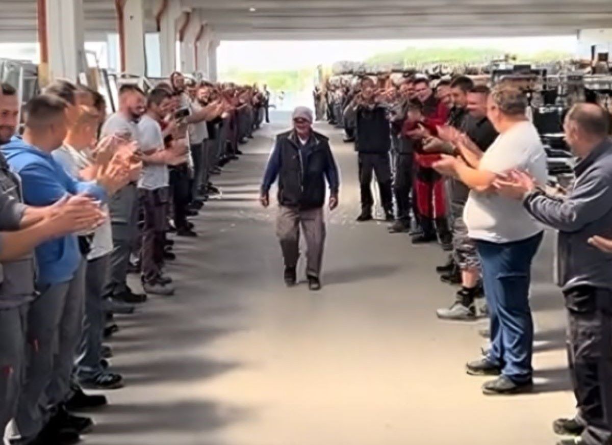 Ispraćaj Asima u mirovinu | Snimak zaslona