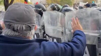 Prosvjed umirovljenika u Argentini