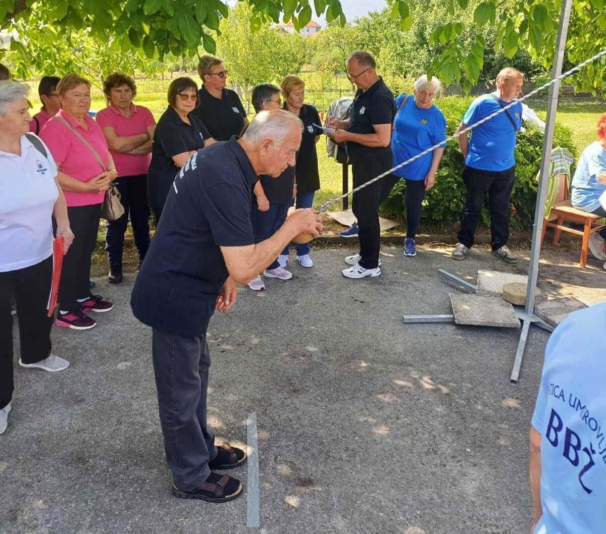 Sportski susreti umirovljenika