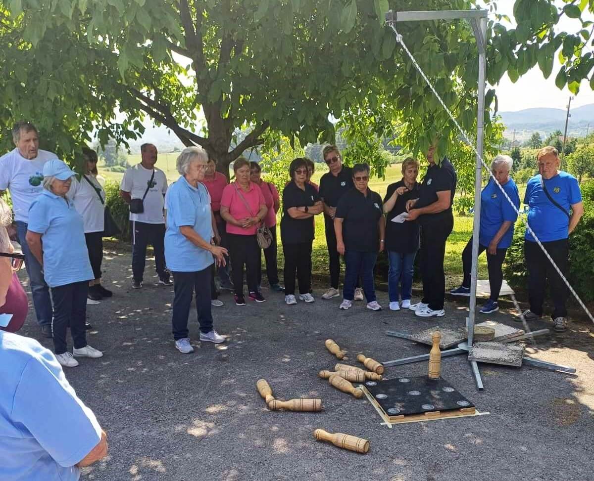 Sportski susreti umirovljenika