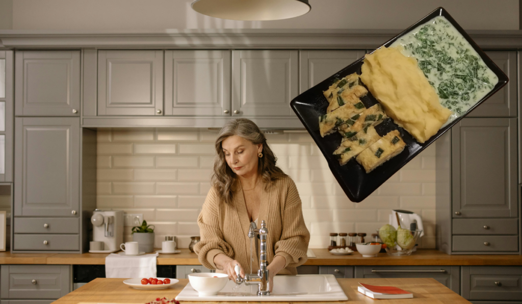 Omlet rolice, pire i špinat