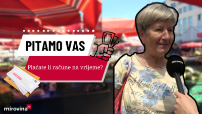 Umirovljenica Đurđa o plaćanju računa