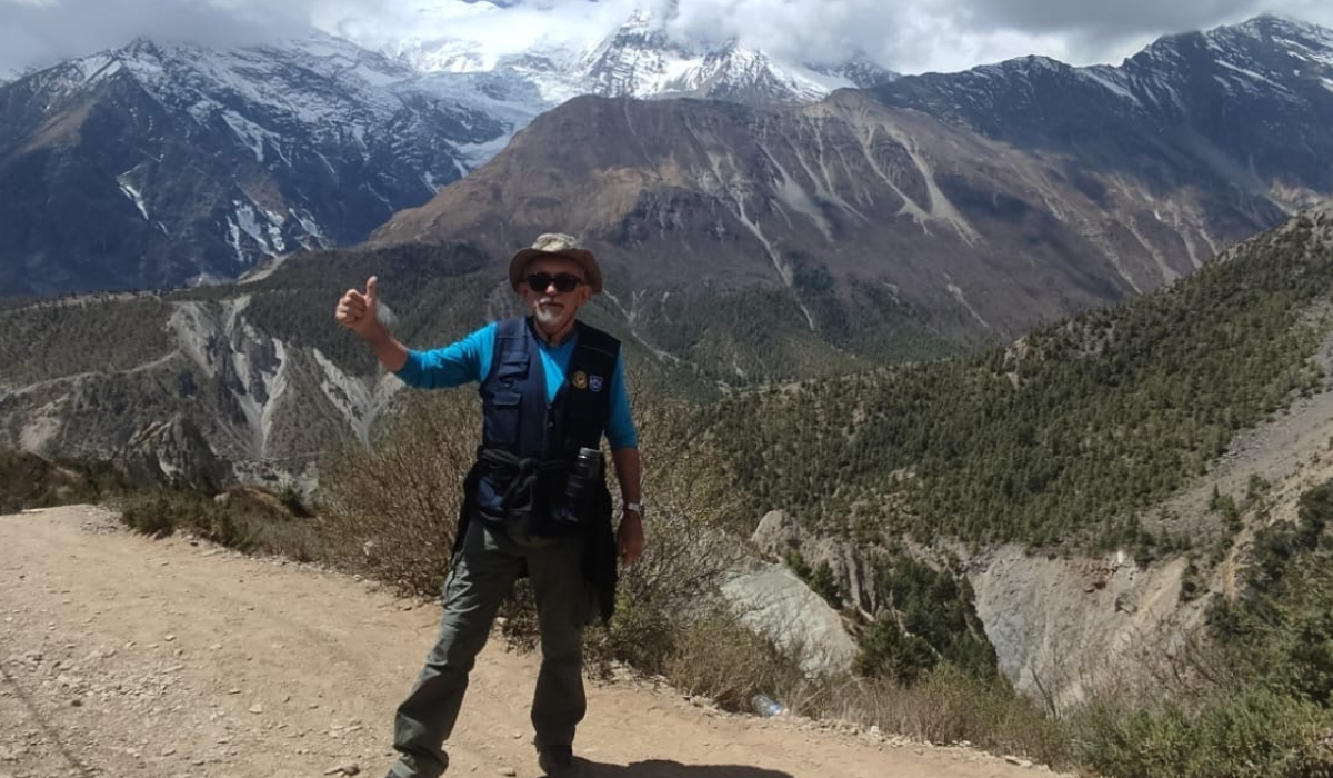 Planinar Ivica Pešut na Himalaji