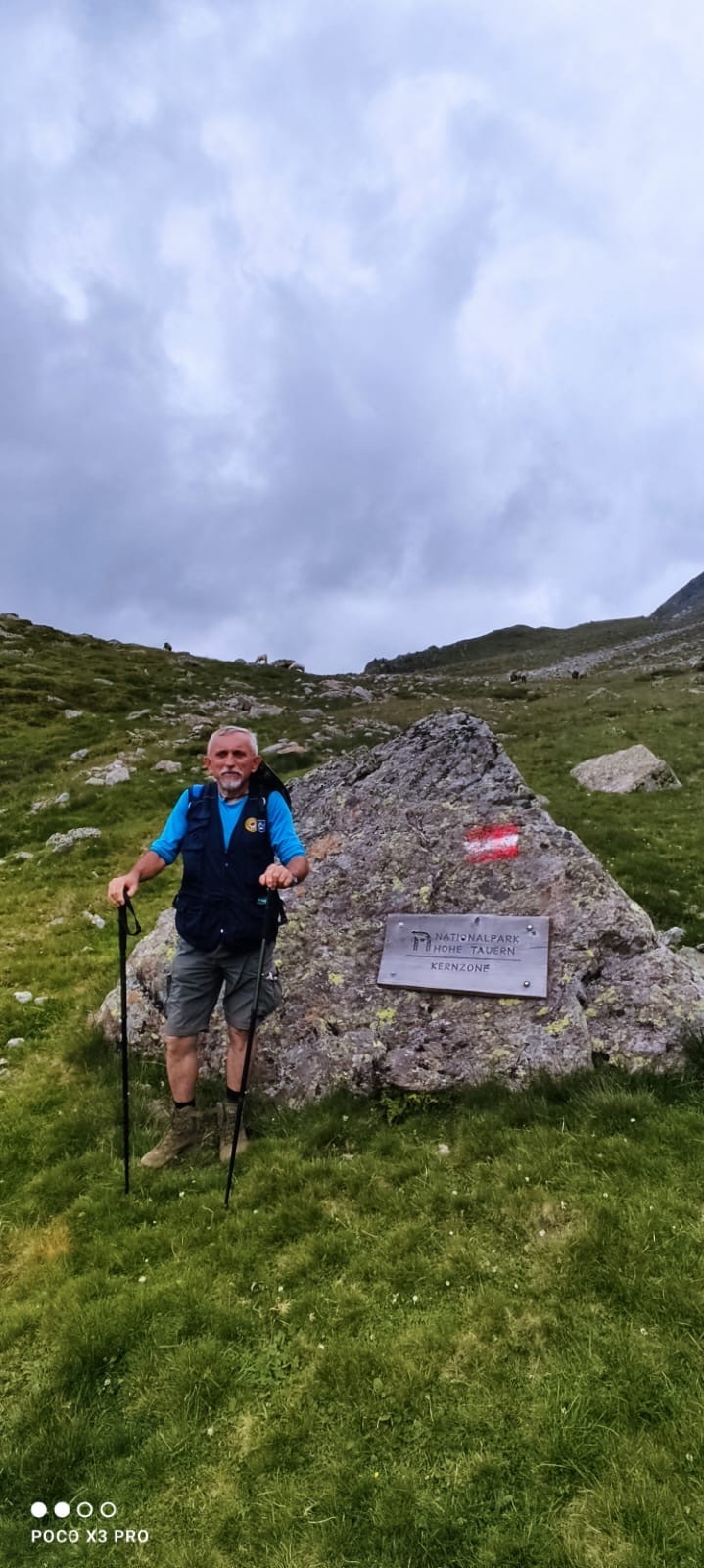 Planinar na austrijskoj planini