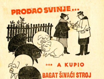 Reklama za Bagat šivaći stroj