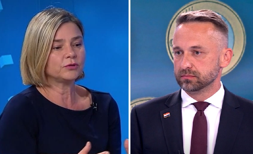 Sandra Benčić i Marin Piletić | Snimak zaslona N1/HRT