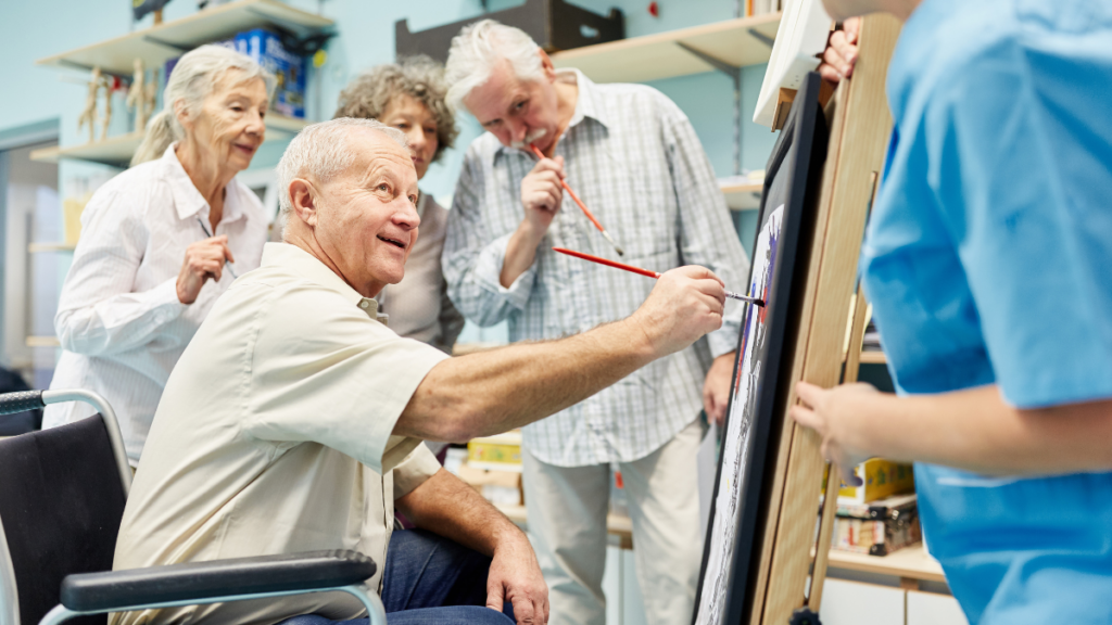 Umirovljenici slikaju