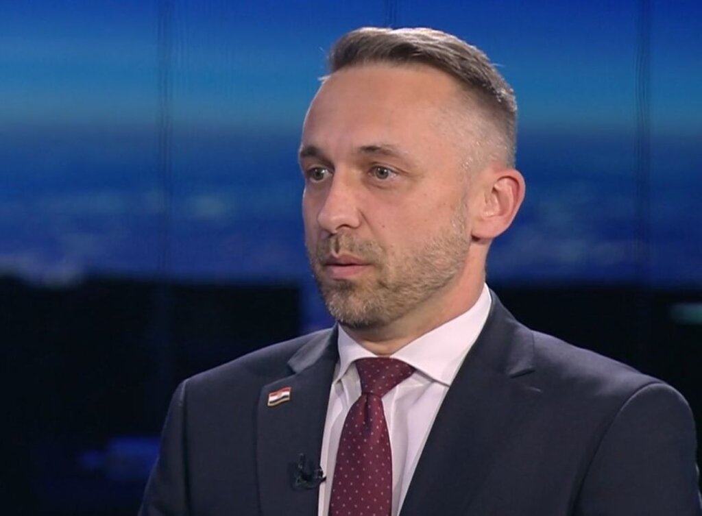 Ministar Marin Piletić | Snimak zaslona/Dnevnik Nove TV