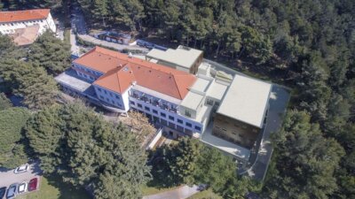 Dom za starije Poreč iz zraka