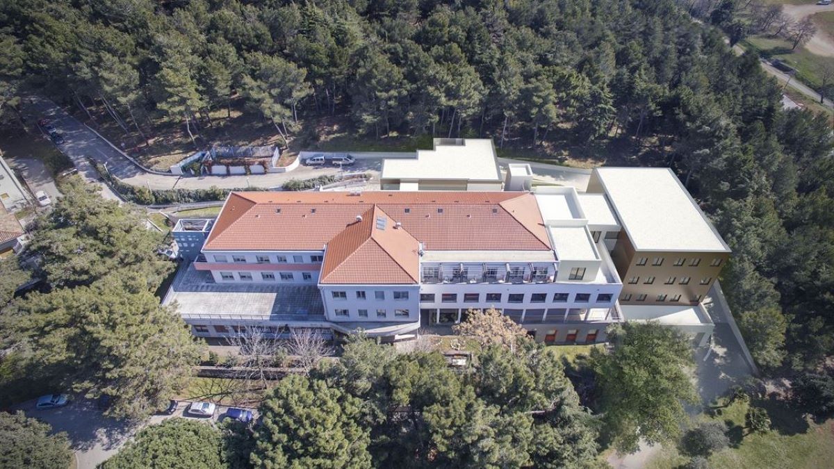 Dom za starije Poreč iz zraka