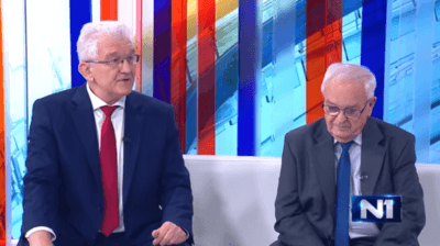 Milivoj Šika i Lazar Grujić