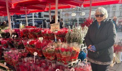 Prodavačica Štefica na Trgu