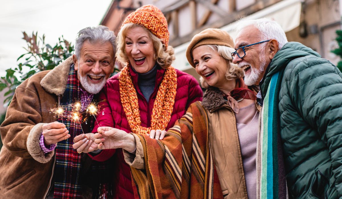 Umirovljenici na proslavi Nove godine