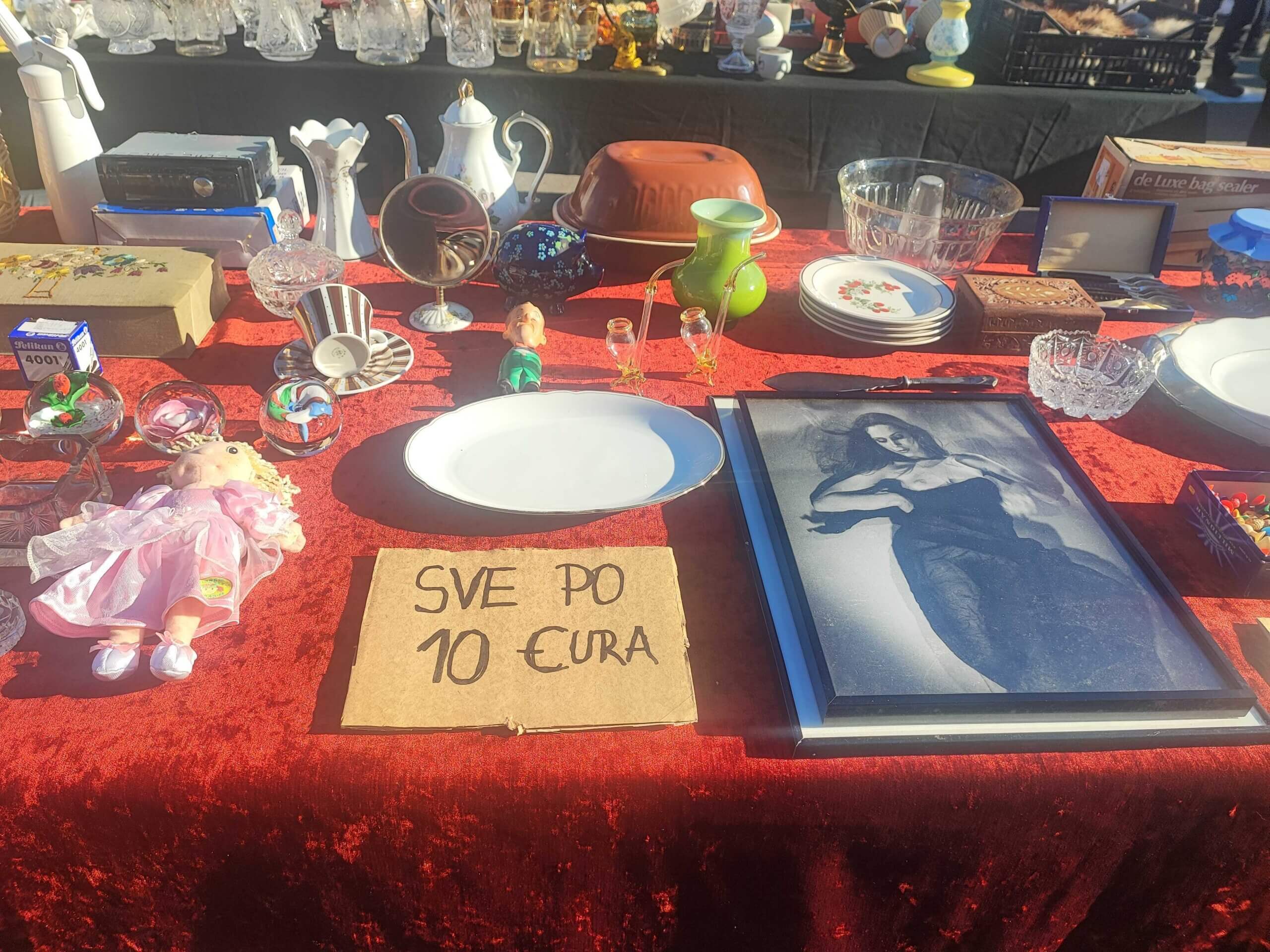 Sajam antikviteta, Britanski trg