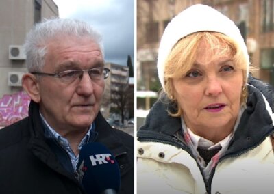 Milivoj Špika (BUZ) i Višnja Stanišić (SUH) | Snimak zaslona HRT