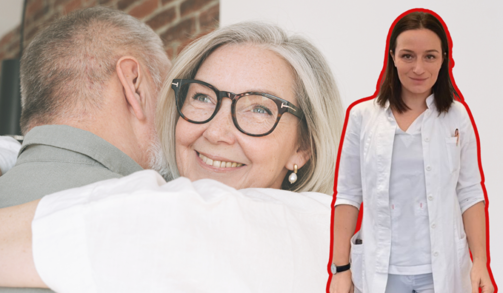 Stariji par i ginekologinja