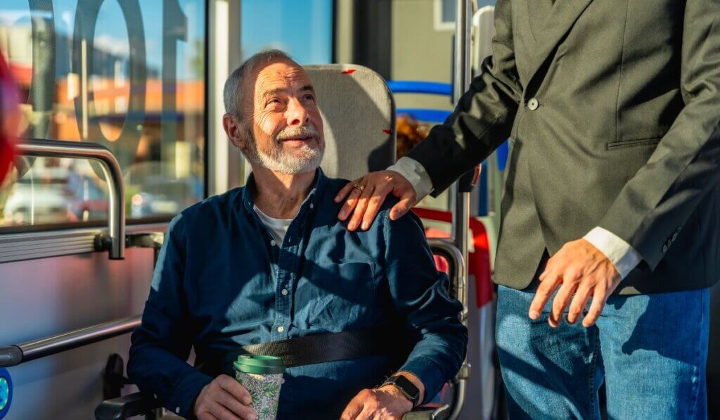 Umirovljenik u javnom prijevozu