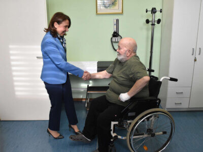 Pacijent i ministrica Hrstić