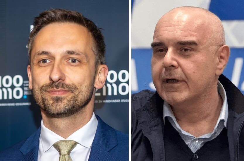 Marijn Piletić i Alen Ružić | Foto: HZMO/HDZ